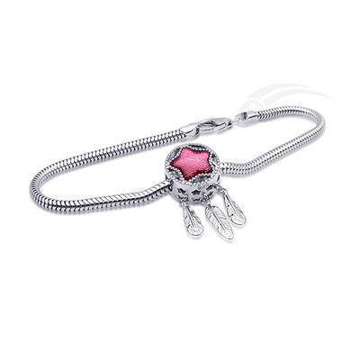 Encantador Caçador de Sonhos Pulseira Muonionalusta Meteorita Joias Únicas