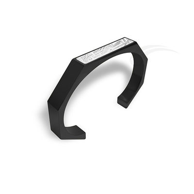 Meteorito Galáctico Contemporâneo Pulseira De Aço Inoxidável Pulseira Resistente A Impactos